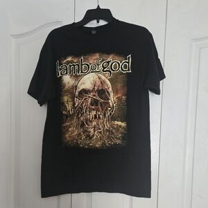 Lamb of God Black Graphic T-Shirt